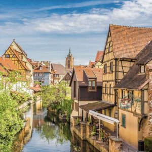 Veduta di Colmar, città-simbolo dell'Alsazia